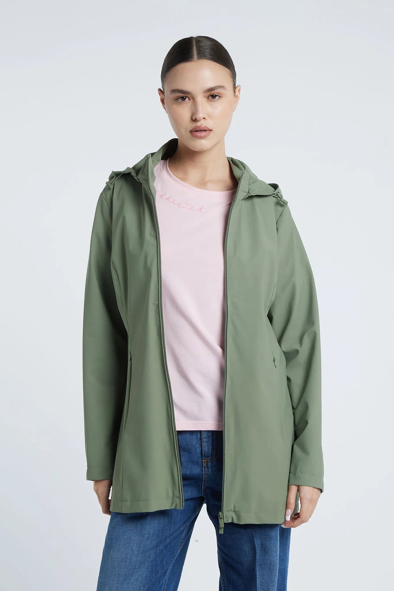 GUNSMITH - Mini parka in technical fabric