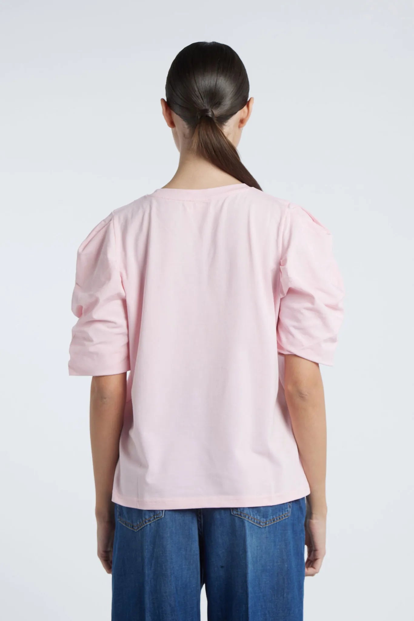 SANTO DOMINGO - Puff-sleeved t-shirt