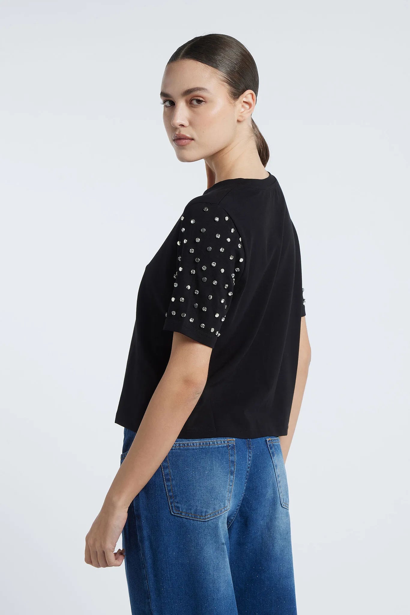 BRASILIA - Studded t-shirt