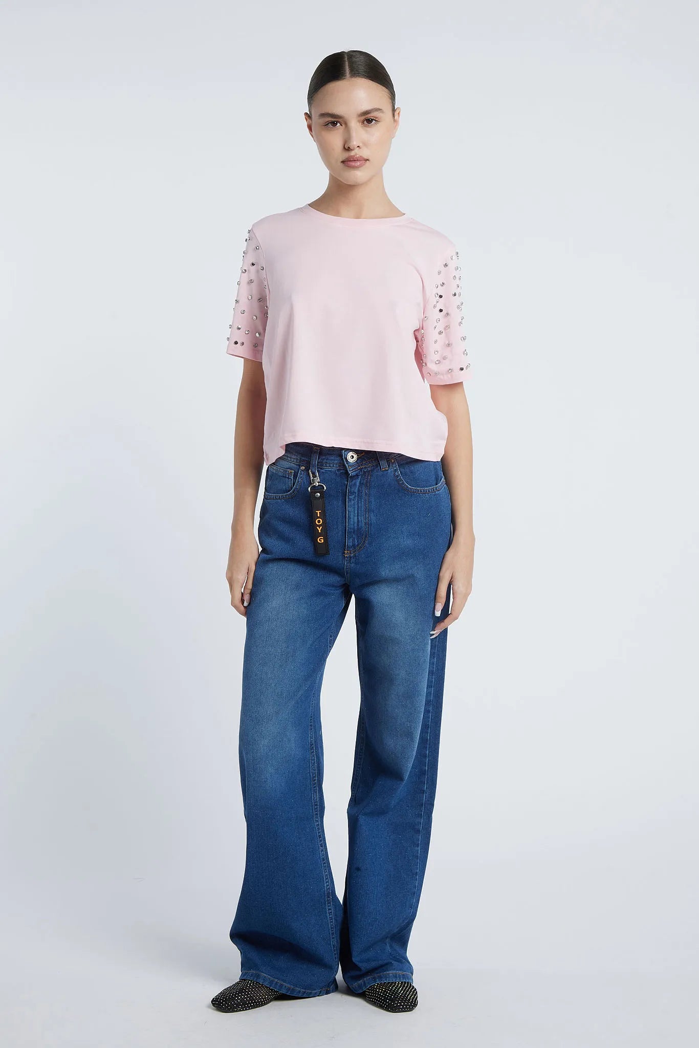 BRASILIA - Studded t-shirt