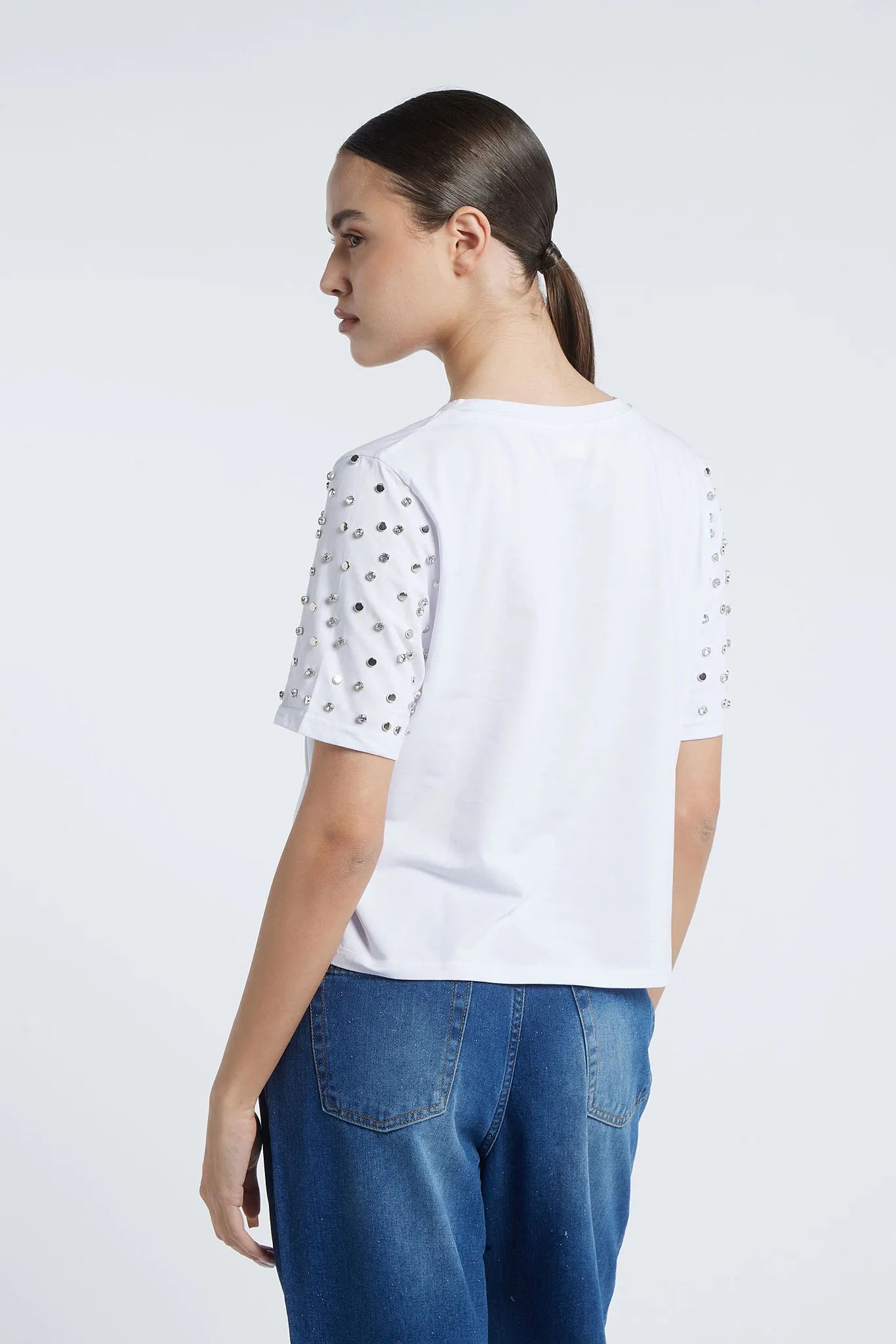 BRASILIA - Studded t-shirt
