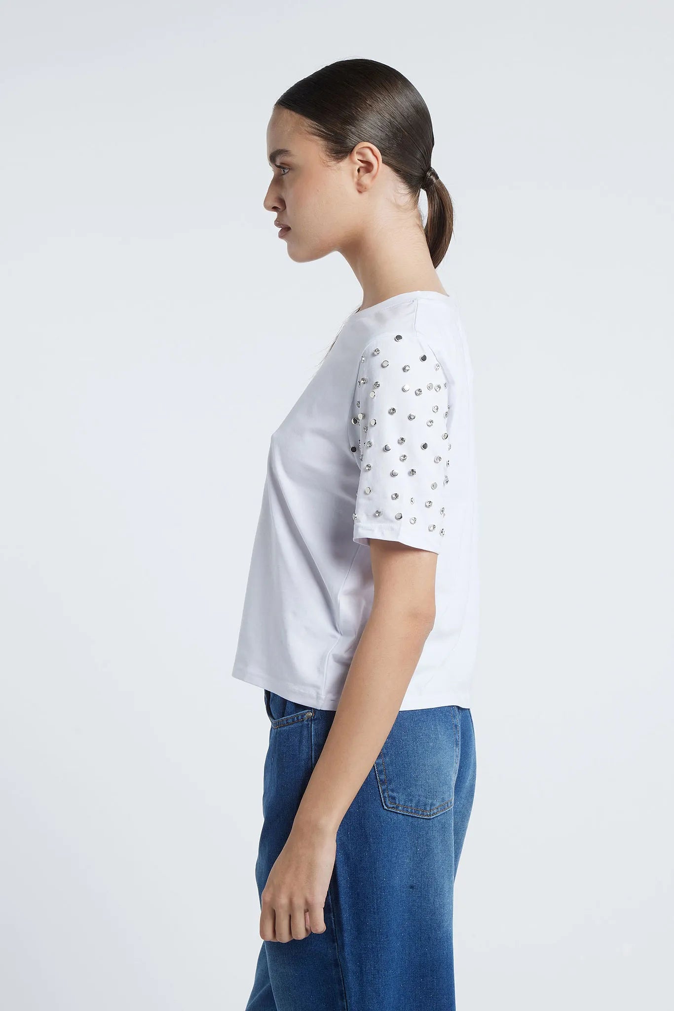 BRASILIA - Studded t-shirt