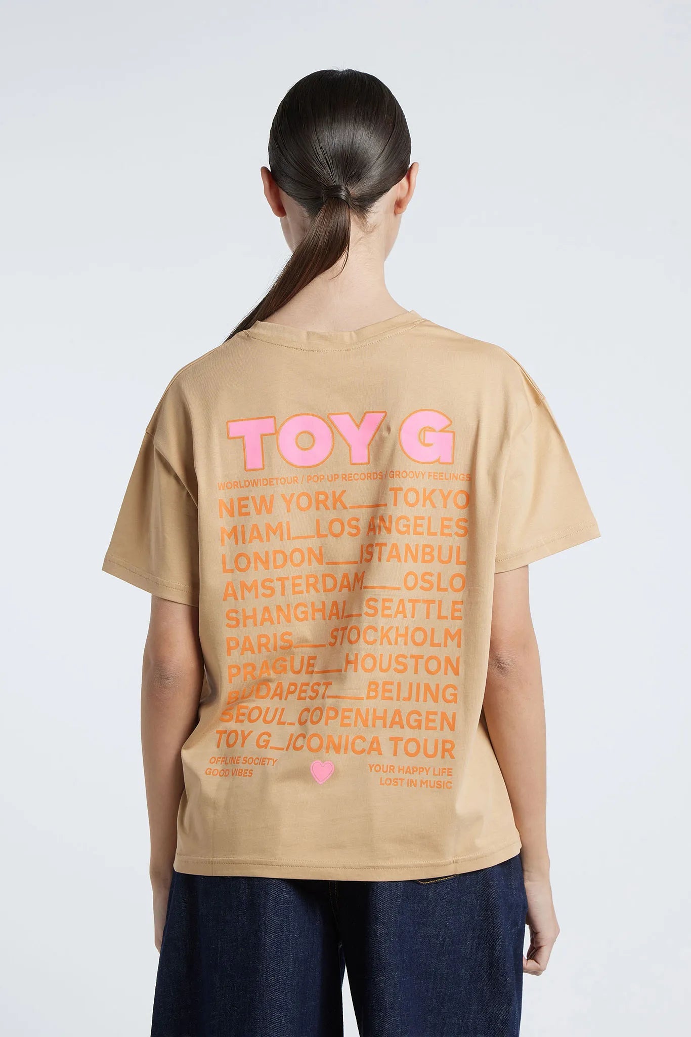 FORTALEZA - T-shirt with back print
