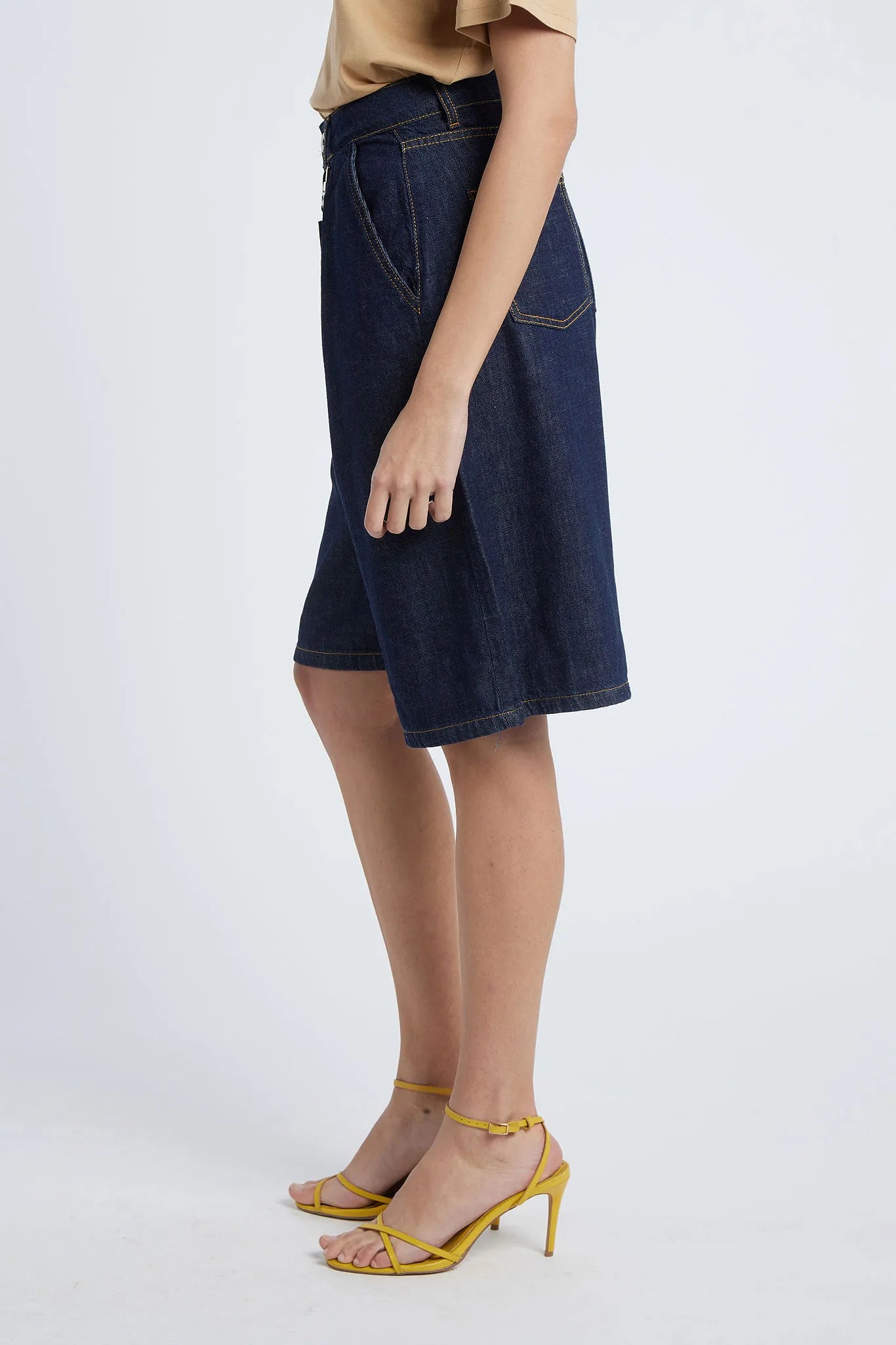 CARAVAGGIO - Denim Bermudas