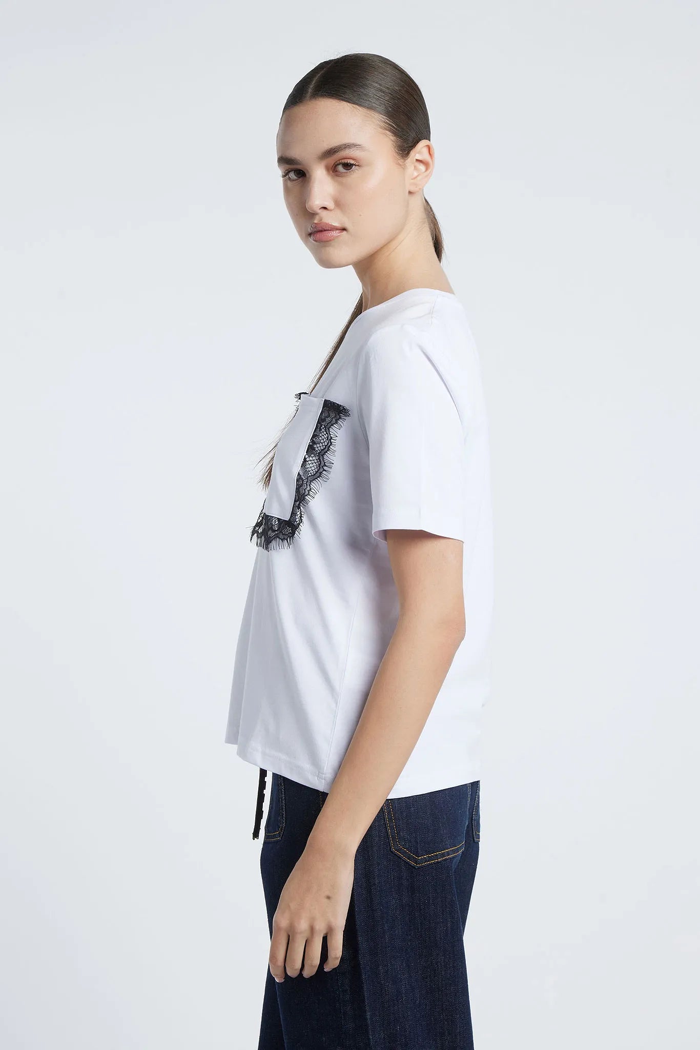 RIO DE JANEIRO - T-shirt with lace insert